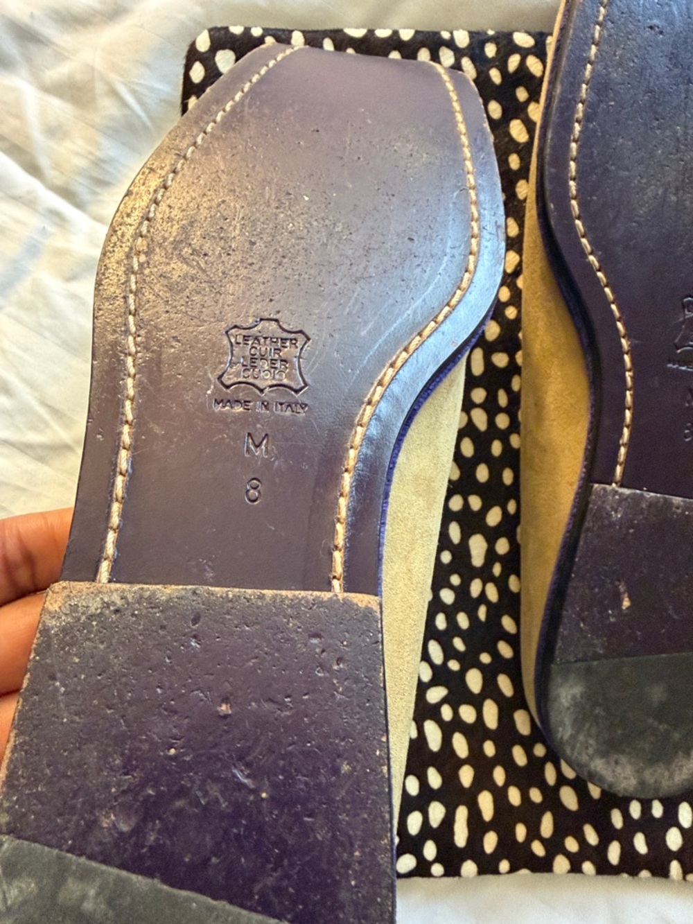 Fendi Tan Suede Beaded Mules with Multicolor Embellishment - Picture 7 of 12
